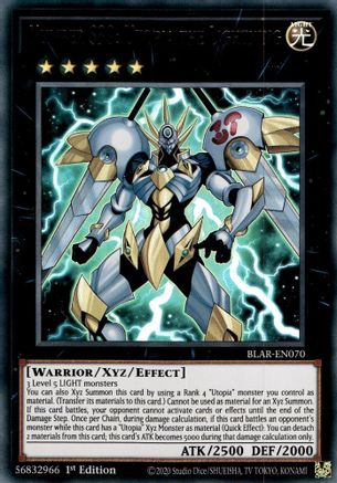 Number S39: Utopia the Lightning (BLAR-EN070) - Battles of Legend: Armageddon 1st Edition