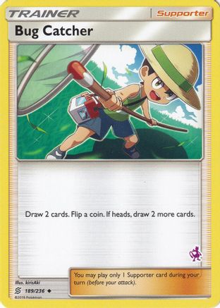 Bug Catcher (Mewtwo Stamped) - 189/236  Battle Academy - Promo