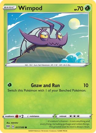 Wimpod - 017/189  SWSH03 Darkness Ablaze - Common