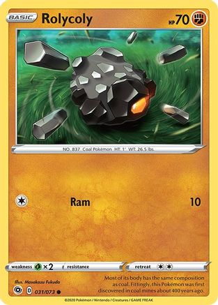 Rolycoly - 031/73  Champions Path - Common
