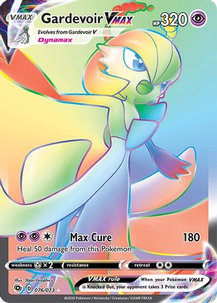 Gardevoir VMAX (Secret) - 076/73  - Holofoil Champions Path - Secret Rare