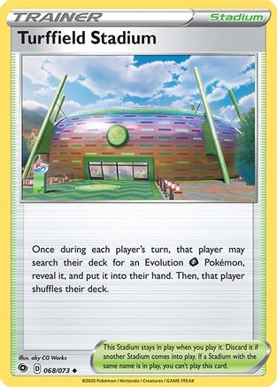 Turffield Stadium - 068/73  Champions Path - Uncommon