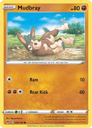 Mudbray - 096/185  SWSH04 Vivid Voltage - Common