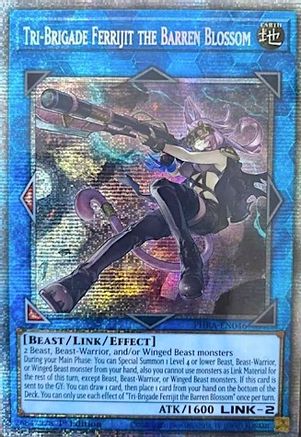 Tri-Brigade Ferrijit the Barren Blossom (Starlight Rare) (PHRA-EN046) - Phantom Rage 1st Edition