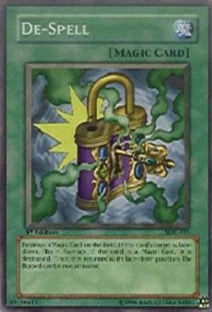 De-Spell (SDP-029) - Starter Deck: Pegasus 1st Edition