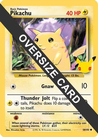 Pikachu - 058  First Partner Pack - Promo