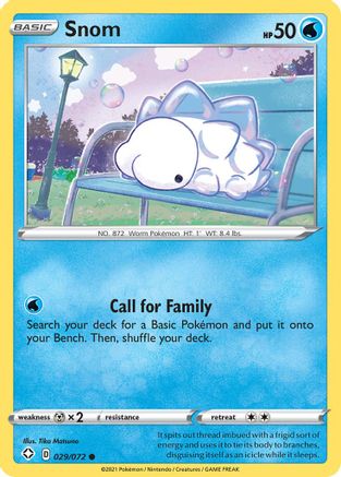 Snom - 029/072  Shining Fates - Common