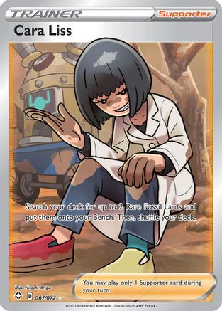 Cara Liss (Full Art) - 067/072  - Holofoil Shining Fates - Ultra Rare