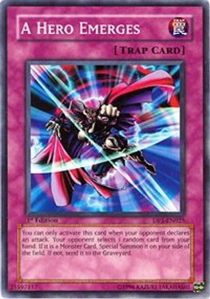 A Hero Emerges (DP1-EN025) - Duelist Pack 1: Jaden Yuki Unlimited
