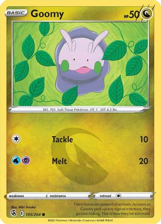 Goomy - 195/264  SWSH08 Fusion Strike - Common