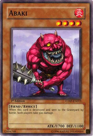 Abaki (CDIP-EN013) - Cyberdark Impact 1st Edition