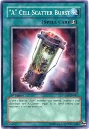 "A" Cell Scatter Burst (STON-EN041) - Strike of Neos 1st Edition