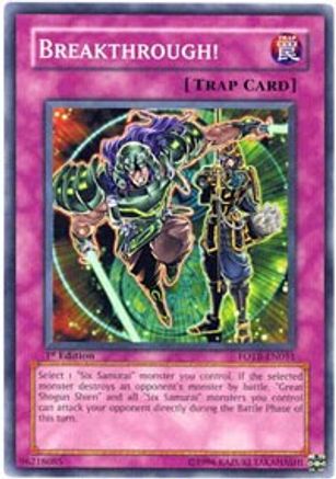 Breakthrough! (FOTB-EN051) - Force of the Breaker 1st Edition