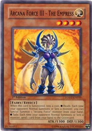 Arcana Force III - The Empress (LODT-EN010) - Light of Destruction Unlimited