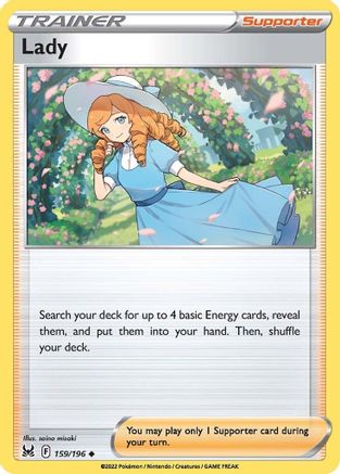 Lady - 159/196  SWSH11 Lost Origin - Uncommon