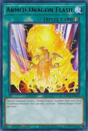 Armed Dragon Flash (MP22-EN029) - 2022 Tin of the Pharaoh's Gods 1st Edition