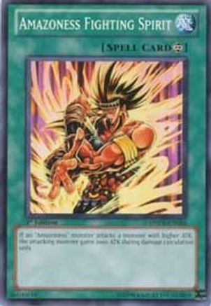 Amazoness Fighting Spirit (DREV-EN054) - Duelist Revolution 1st Edition