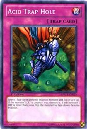 Acid Trap Hole (SDMA-EN029) - Structure Deck: Marik 1st Edition