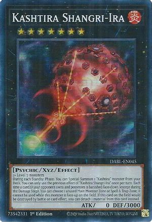 Kashtira Shangri-Ira (DABL-EN045) - Darkwing Blast 1st Edition