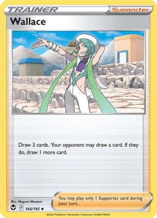 Wallace - 166/195  SWSH12 Silver Tempest - Uncommon