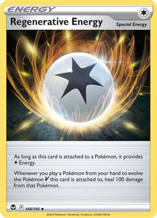 Regenerative Energy - 168/195  SWSH12 Silver Tempest - Uncommon