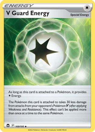 V Guard Energy - 169/195  SWSH12 Silver Tempest - Uncommon
