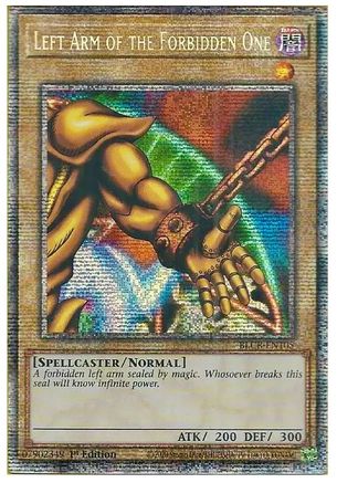Left Arm of the Forbidden One (Starlight Rare) (BLCR-EN105) - Battles of Legend: Crystal Revenge 1st Edition