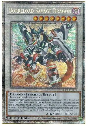 Borreload Savage Dragon (Starlight Rare) (BLCR-EN083) - Battles of Legend: Crystal Revenge 1st Edition