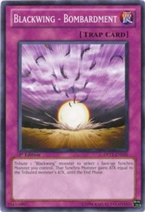 Blackwing - Bombardment (DP11-EN026) - Duelist Pack 11: Crow 1st Edition