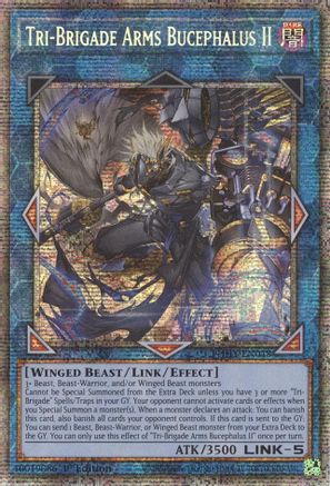 Tri-Brigade Arms Bucephalus II (Starlight Rare) (PHHY-EN048) - Photon Hypernova 1st Edition