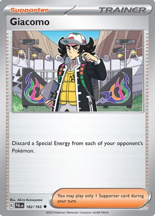 Giacomo - 182/193  SV02 Paldea Evolved - Uncommon