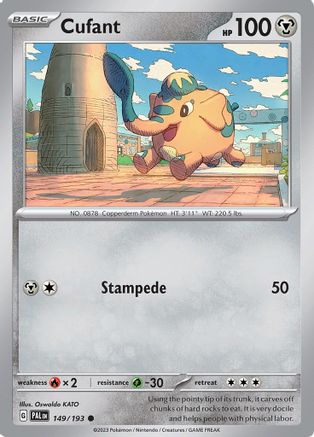 Cufant - 149/193  SV02 Paldea Evolved - Common