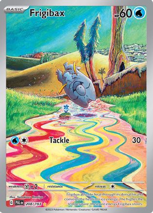 Frigibax - 208/193  - Holofoil SV02 Paldea Evolved - Illustration Rare