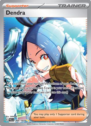 Dendra - 266/193  - Holofoil SV02 Paldea Evolved - Special Illustration Rare