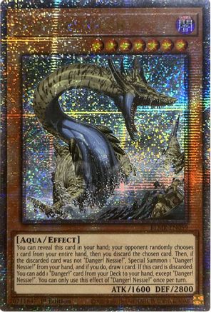 Danger! Nessie! (Quarter Century Secret Rare) (BLMR-EN059) - Battles of Legend: Monstrous Revenge 1st Edition