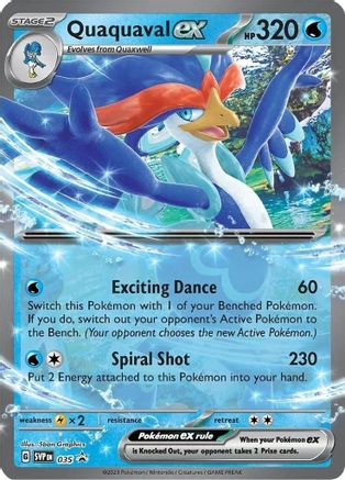Quaquaval ex - 035 - 035  - Holofoil SV Scarlet & Violet Promo Cards - Promo