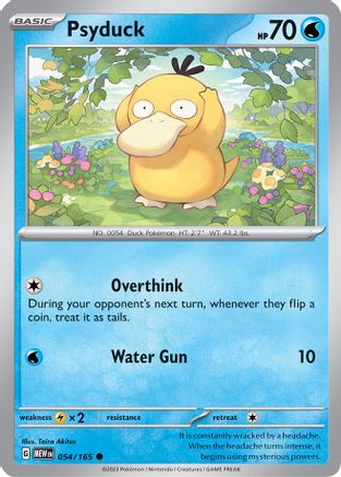 Psyduck - 054/165  SV Scarlet & Violet 151 - Common