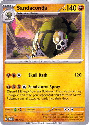 Sandaconda - 010/015  McDonalds Promos 2023 - Promo