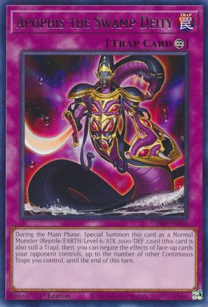 Apophis the Swamp Deity (VASM-EN060) - Valiant Smashers 1st Edition