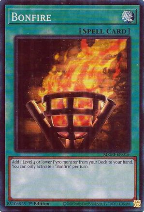 Bonfire (CR) (MZMI-EN016) - Maze of Millennia 1st Edition