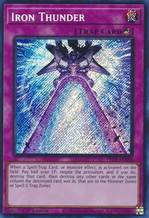 Iron Thunder (PHNI-EN080) - Phantom Nightmare 1st Edition