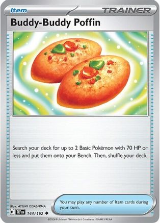 Buddy-Buddy Poffin - 144/162  SV05 Temporal Forces - Uncommon