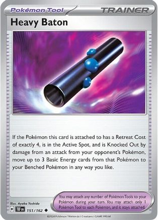 Heavy Baton - 151/162  SV05 Temporal Forces - Uncommon