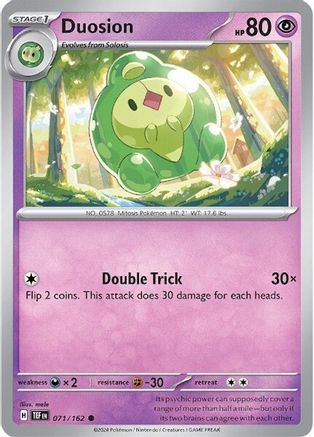 Duosion - 071/162  SV05 Temporal Forces - Common