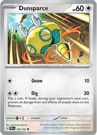 Dunsparce - 128/162  SV05 Temporal Forces - Common