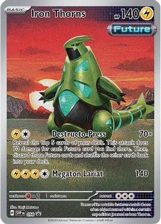 Iron Thorns - 098 - 098  - Holofoil SV Scarlet & Violet Promo Cards - Promo