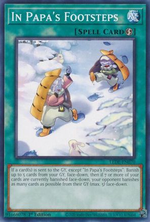 In Papa's Footsteps (LEDE-EN070) - Legacy of Destruction 1st Edition