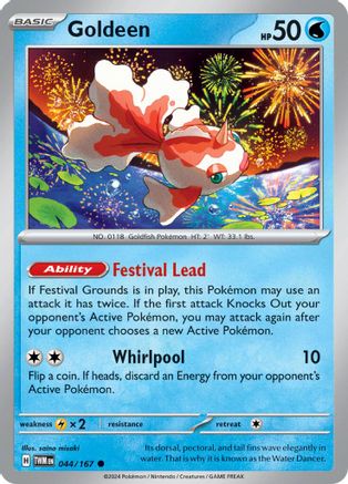 Goldeen - 044/167  SV06 Twilight Masquerade - Common