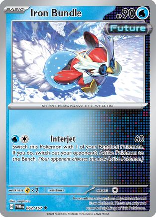 Iron Bundle - 062/167  - Reverse Holofoil SV06 Twilight Masquerade - Uncommon