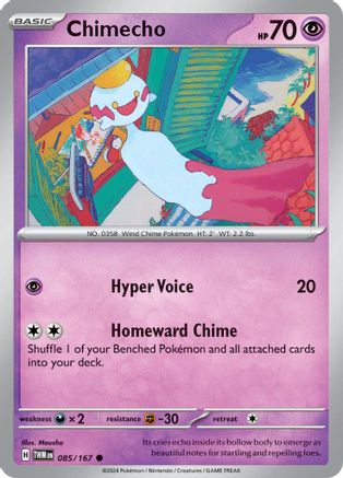 Chimecho - 085/167  SV06 Twilight Masquerade - Common